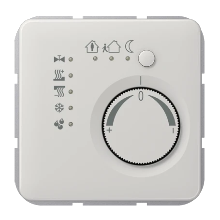 KNX kamerthermostaat, lichtgrijs