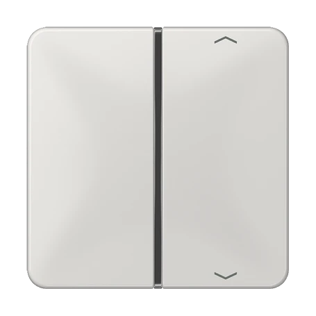 Cover 1-gang, F40, light grey