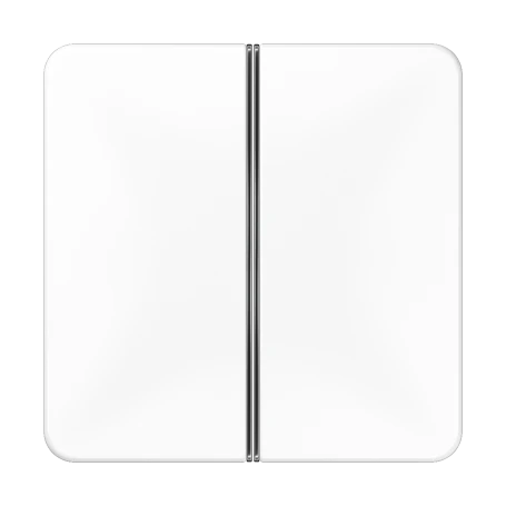 Cover kit 2-gang, F40, white
