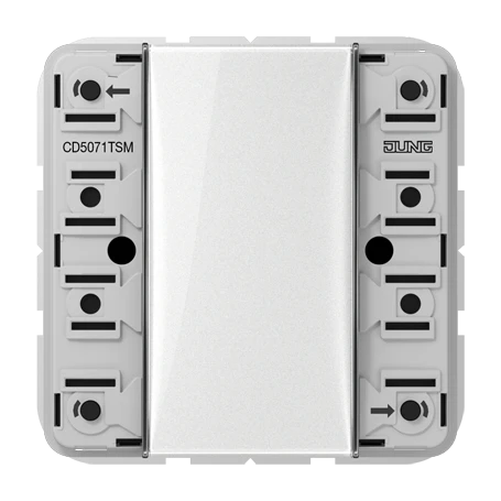 KNX standard push-button module 1-gang, F50
