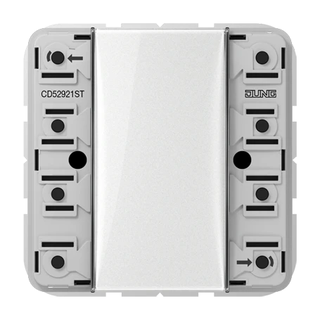 KNX universal push-button module 2-gang, F50, Secure