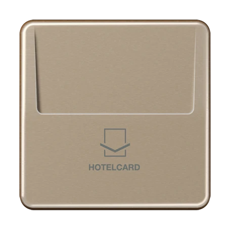 Key card holder, gold-bronze