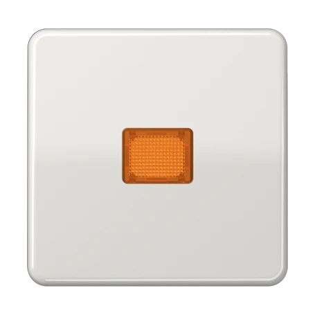 Tecla simple 1 fase, mit Lichtaustrittsfenster, gris claro