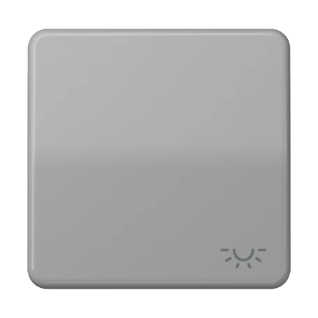 Rocker, symbol "light", grey