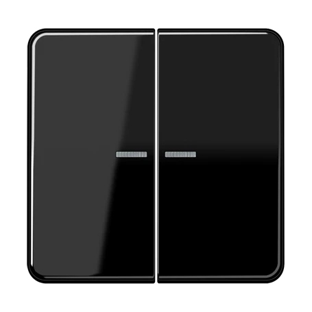 Tecla simple, con visor, negro