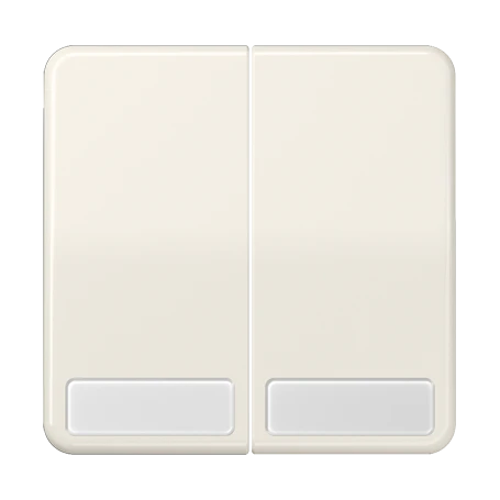 Tecla simple, blanco marfil