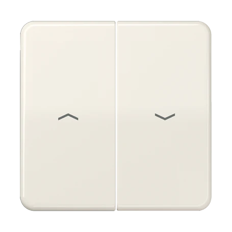 Enjoliveur touche, avec symboles flèches, Ivoire