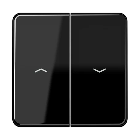 Enjoliveur touche, avec symboles flèches, Noir