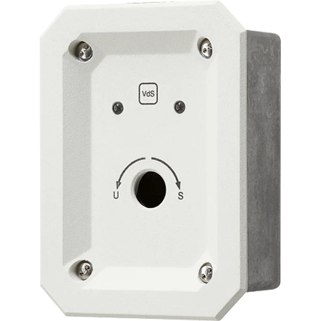 Key switch/push-button Flush-mounted