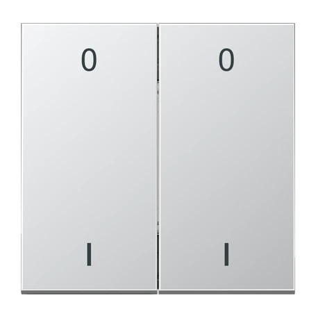 EnOcean Funk-Wandsender, 4-kanalig, Aluminium