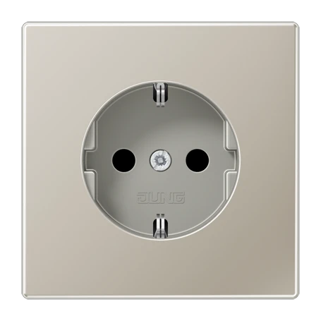 SCHUKO® socket, stainless steel