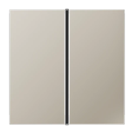 Cover kit 1-gang, F40, stainless steel