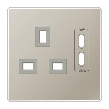 Centre plate for socket insert 521 G-CC20, stainless steel