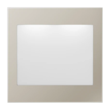 Signal lumineux LED, white and blue, Métal INOX
