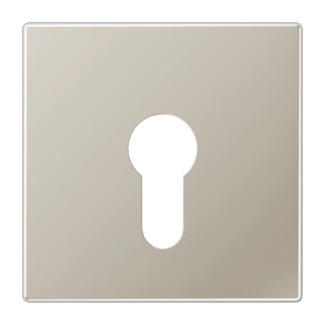 Centre plate, for key switch without protection against dismounting, stainless steel