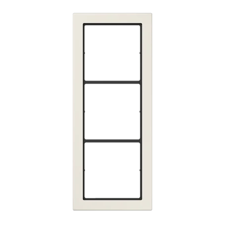 Aro triplo, marfim (triplo, 96 x 238 x 6,3 mm)