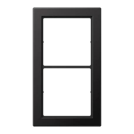 Frame 2-gang, dark