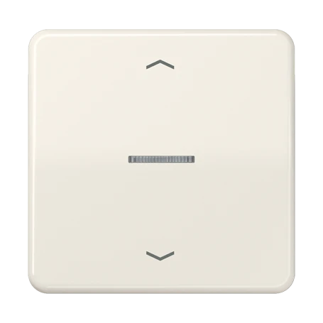 eNet push-button standard, with arrow symbols, with lens, ivory