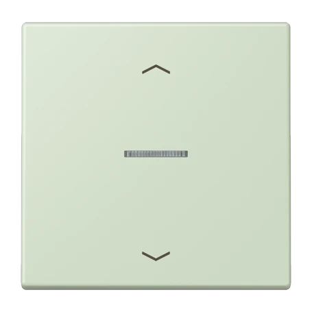 eNet push-button standard, with arrow symbols, with lens, vert anglais pâle (32042)
