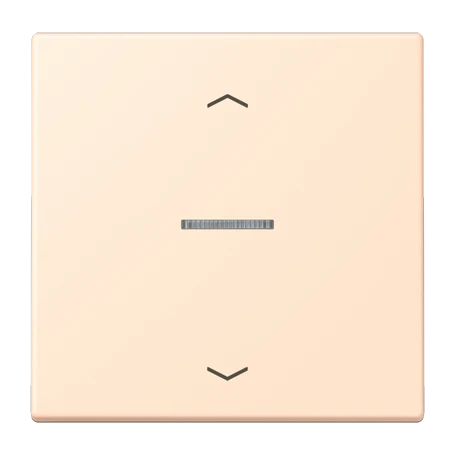 eNet push-button standard, with arrow symbols, with lens, terre sienne pâle (32123)