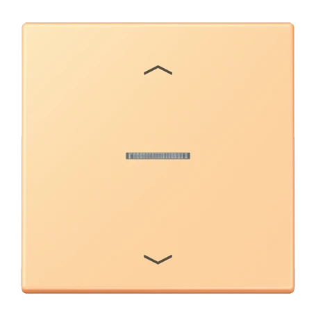 eNet push-button standard, with arrow symbols, with lens, terre sienne claire 59 (4320P)