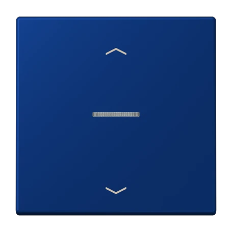 eNet push-button standard, with arrow symbols, with lens, bleu outremer foncé (4320T)
