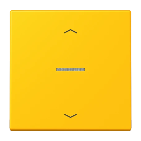 eNet push-button standard, with arrow symbols, with lens, le jaune vif (4320W)