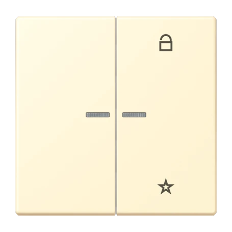 eNet push-button universal, with lens, blanc (32001)