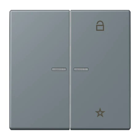 eNet push-button universal, with lens, gris 59 (4320H)