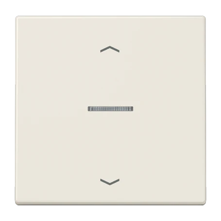 eNet push-button standard, with arrow symbols, with lens, ivory