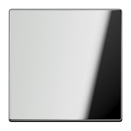 Rocker 1-gang, F10, chrome