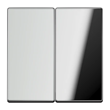 Wippe 2fach, F10, Glanzchrom