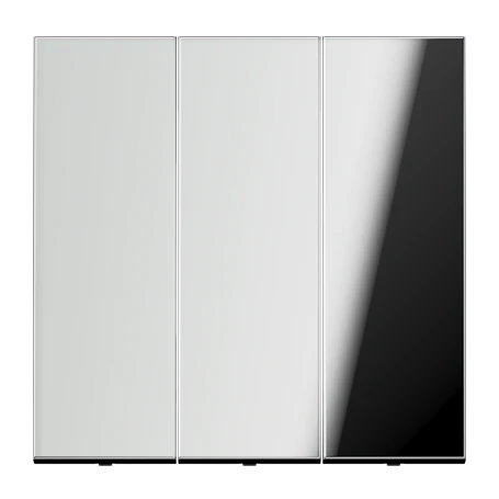 Rocker 3-gang, chrome
