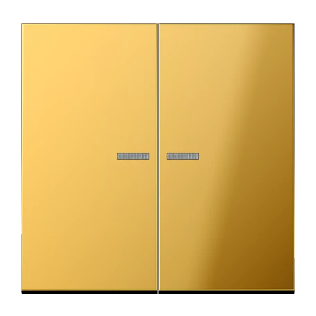 Wippe 1fach, F10, goldfarben