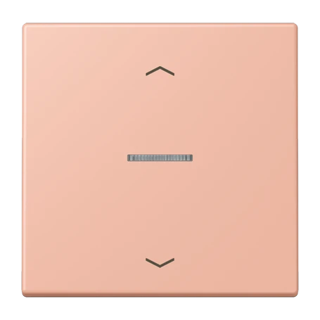 Enjoliveur touche 1 voie, F10, rose clair (32102)