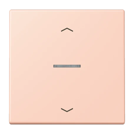 Enjoliveur touche 1 voie, F10, l’ocre rouge clair (32112)