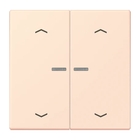 Tecla simple 2 fases, F10, orange pâle (32082)