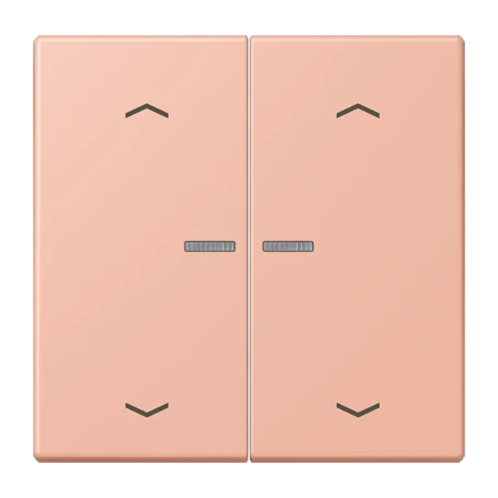 Tecla simple 2 fases, F10, rose clair (32102)