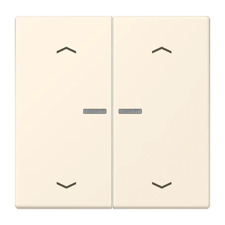 Tecla simple 2 fases, F10, blanc ivoire (4320B)