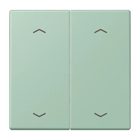 Wippe 2fach, F10, vert anglais clair (32041)