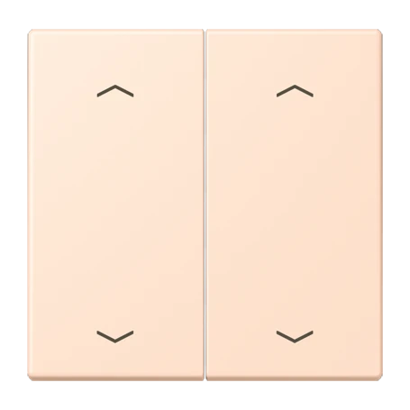 Wippe 2fach, F10, rose pâle (32091)