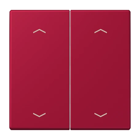 Wippe 2fach, F10, rouge carmin (32100)