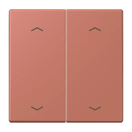 Wippe 2fach, F10, terre sienne brique (32121)