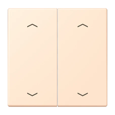 Wippe 2fach, F10, terre sienne pâle (32123)