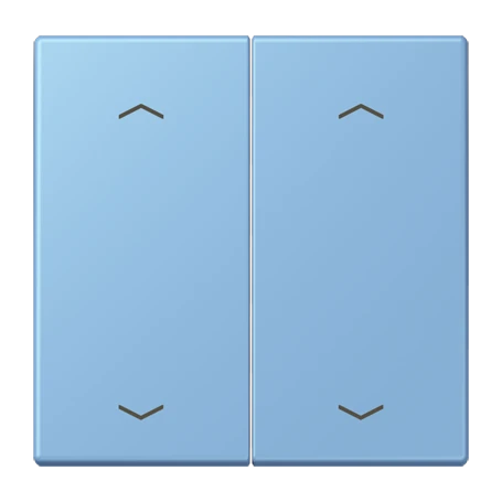 Wippe 2fach, F10, bleu céruléen 59 (4320N)