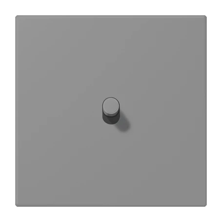 Centre plate with toggle lever "cylinder", 1 toggle lever, gris 31 (32011)