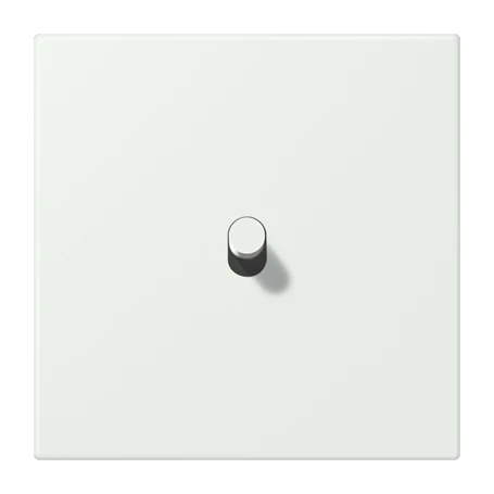 Centre plate with toggle lever "cylinder", 1 toggle lever, outremer gris (32024)