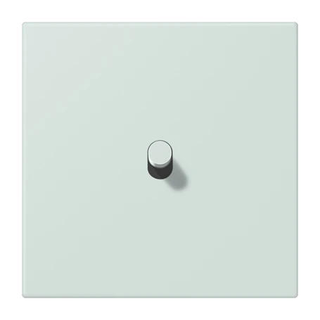 Centre plate with toggle lever "cylinder", 1 toggle lever, céruléen pâle (32034)