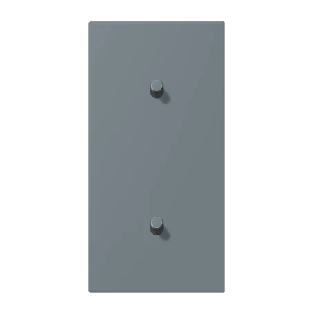 Centre plate with toggle lever "cylinder", 2 x 1 toggle lever, gris 59 (4320H)