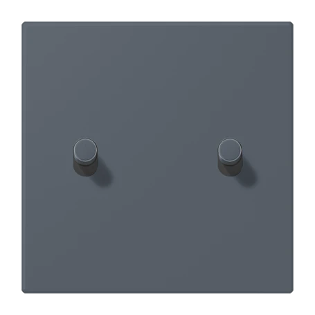 Abdeckung mit Kipphebel "Zylinder", 2 Kipphebel, gris foncé 59 (4320U)